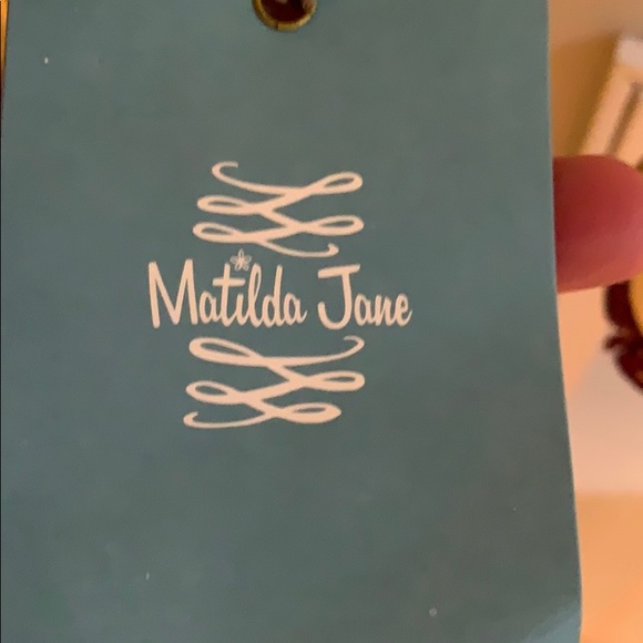 Girls 14 NWT Matilda Jane yellow tunic dress - Picture 4 of 6